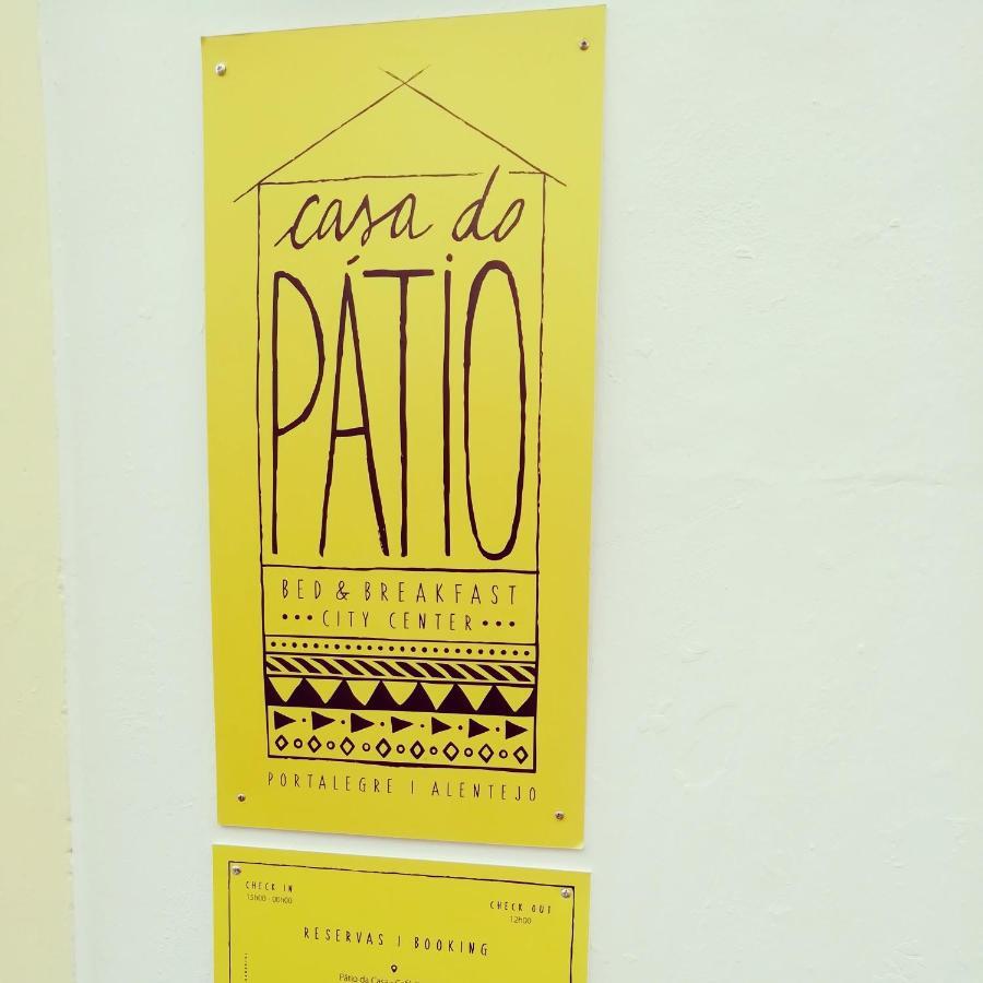 Casa Do Patio- Bed & Breakfast- City Center Portalegre Exterior foto